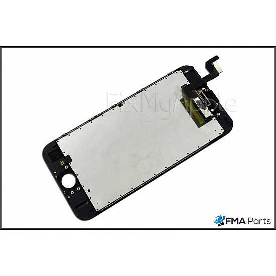 [Aftermarket VividX] LCD Touch Screen Digitizer Assembly with Back Plate for iPhone 6S - Black